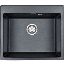 Кухонная мойка Paulmark Kante 60 PM106052-BLM Черный металлик