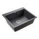 Приобрести Кухонная мойка Paulmark Kante 60 PM106052-DG Графит в магазине сантехники Santeh-Crystal.ru