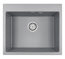 Кухонная мойка Paulmark Kante 60 PM106052-GRM Серый металлик