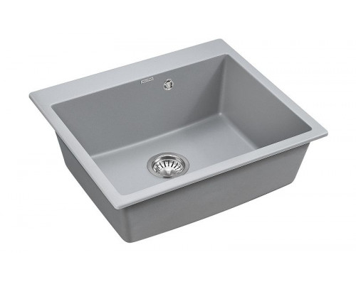 Купить Кухонная мойка Paulmark Kante 60 PM106052-GRM Серый металлик в магазине сантехники Santeh-Crystal.ru