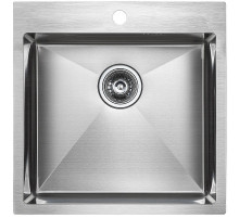 Кухонная мойка Paulmark Kroner 51 PM215151-BS Брашированная сталь