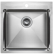Кухонная мойка Paulmark Kroner 51 PM215151-BS Брашированная сталь