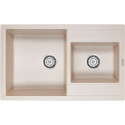 Кухонная мойка Paulmark Tandem 82 PM238250-BE Бежевая