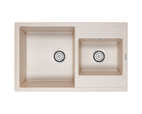 Купить Кухонная мойка Paulmark Tandem 82 PM238250-BE Бежевая в магазине сантехники Santeh-Crystal.ru
