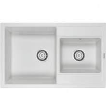 Кухонная мойка Paulmark Tandem 82 PM238250-WH Белая