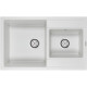 Заказать Кухонная мойка Paulmark Tandem 82 PM238250-WH Белая в магазине сантехники Santeh-Crystal.ru