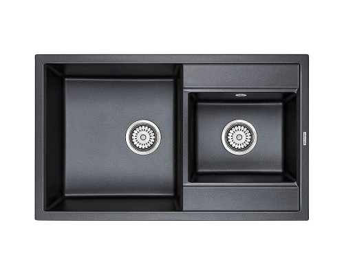 Купить Кухонная мойка Paulmark Tandem 82 PM238250-DG Графит в магазине сантехники Santeh-Crystal.ru