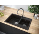 Купить Кухонная мойка Paulmark Tandem 82 PM238250-DG Графит в магазине сантехники Santeh-Crystal.ru