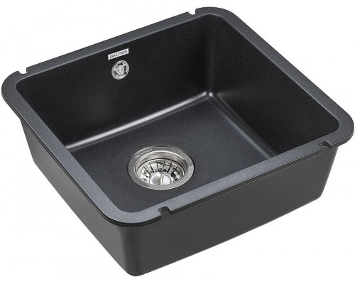 Купить Кухонная мойка Paulmark Unter PM204543-BL Черная в магазине сантехники Santeh-Crystal.ru