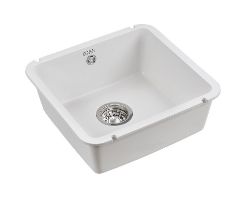 Заказать Кухонная мойка Paulmark Unter 45 PM204543-WH Белая в магазине сантехники Santeh-Crystal.ru