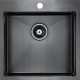 Приобрести Кухонная мойка Paulmark Velten 51 PM905151-GM Вороненая сталь в магазине сантехники Santeh-Crystal.ru
