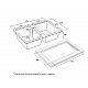 Заказать Кухонная мойка Paulmark Zwilling PM238150-GRM Серый металлик в магазине сантехники Santeh-Crystal.ru