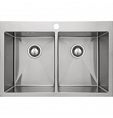 Кухонная мойка Seaman Eco Marino SMB-7651DS.A Нержавеющая сталь