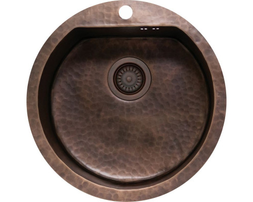 Купить Кухонная мойка Seaman Natural Genova SMC-510V-Antique.A Темная медь в магазине сантехники Santeh-Crystal.ru