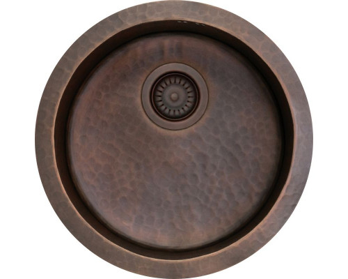 Приобрести Кухонная мойка Seaman Natural Genova SMC-460E-Antique.A Темная медь в магазине сантехники Santeh-Crystal.ru