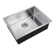 Кухонная мойка ZorG R R 5844 Матовый хром