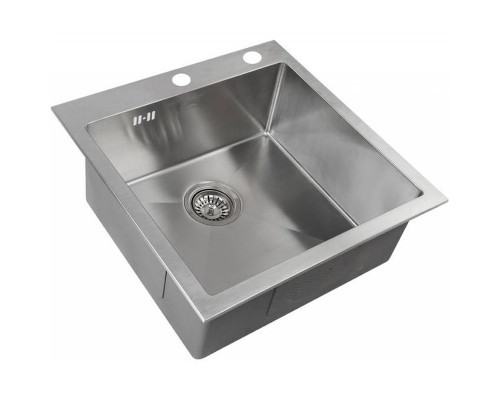 Купить Кухонная мойка ZorG RX-5151 Нержавеющая сталь в магазине сантехники Santeh-Crystal.ru