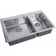 Приобрести Кухонная мойка ZorG Steel Hammer 78 SH 78-2-51-L Нержавеющая сталь в магазине сантехники Santeh-Crystal.ru