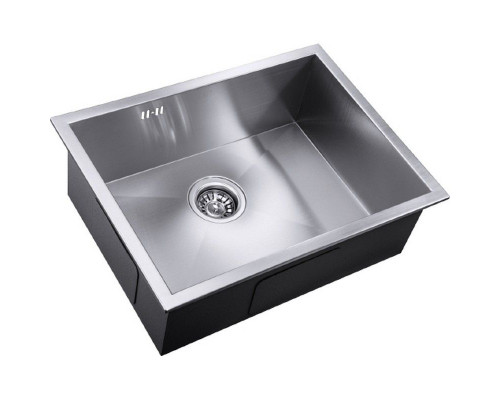 Купить Кухонная мойка ZorG X SH X 5844 Матовый хром в магазине сантехники Santeh-Crystal.ru