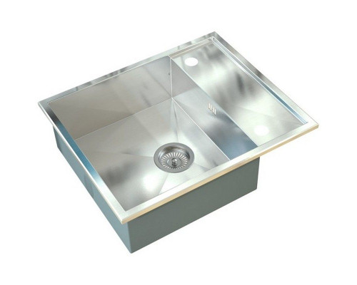 Заказать Кухонная мойка ZorG X SH X 6050 Матовый хром в магазине сантехники Santeh-Crystal.ru