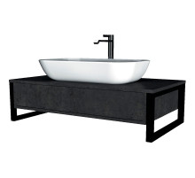 Тумба под раковину 1MarKa Grunge Loft 70П Ц0000015939 подвесная Бетон темно-серый