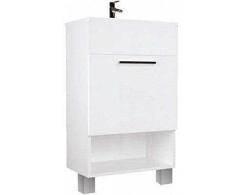 Заказать Тумба с раковиной 1MarKa July 50Н У85932 Белый глянец в магазине сантехники Santeh-Crystal.ru