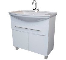 Тумба под раковину 1MarKa Lina New 85Н У94493 Белый глянец