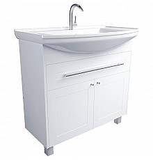 Тумба под раковину 1MarKa Lina Classic New 85Н У94494 Белый глянец