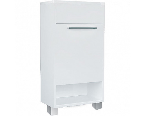 Приобрести Тумба с раковиной 1MarKa Lira 40Н L У85921 Белая глянцевая в магазине сантехники Santeh-Crystal.ru