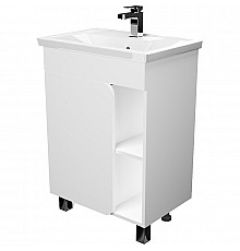 Тумба под раковину 1MarKa Nuvo 70 У76056 Белая глянцевая