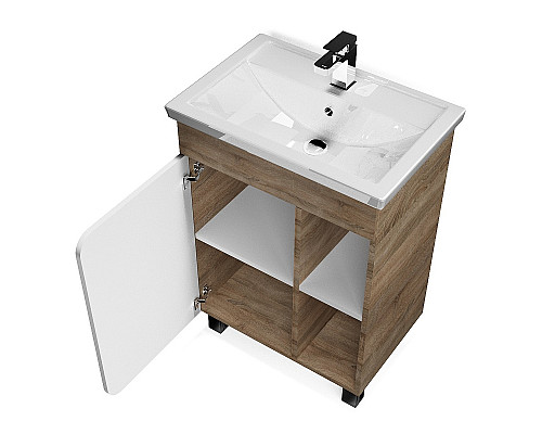 Приобрести Тумба под раковину 1MarKa Nuvo 70 У76063 Дуб сонома в магазине сантехники Santeh-Crystal.ru
