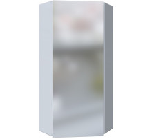 Зеркальный шкаф 1MarKa Penta 43П Ц0000005168 угловой Белый глянец