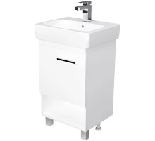 Тумба под раковину 1MarKa Tera 50 У76057 Белая глянцевая