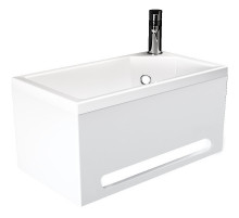 Панель с раковиной 1MarKa Tiny XS Mini 39 R У84218 подвесная Белая глянцевая