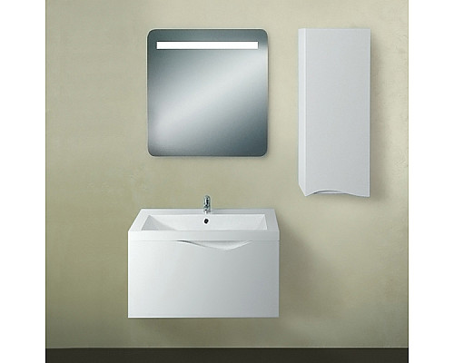 Приобрести Тумба под раковину 1MarKa Этюд 75П Белая глянцевая в магазине сантехники Santeh-Crystal.ru