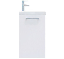 Тумба под раковину 1MarKa Ноктюрн 40П Белый глянец