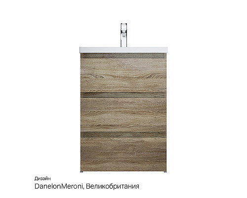 Приобрести Тумба под раковину AM.PM Gem S 60 M91FSX0602OF Светлый дуб в магазине сантехники Santeh-Crystal.ru