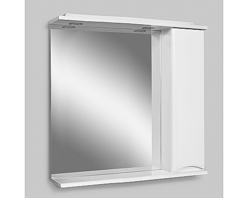 Santeh-Crystal.ru: Зеркало со шкафом AM.PM Like 80 R M80MPR0801WG с подсветкой Белый Приобрести Зеркало со шкафом AM.PM Like 80 R M80MPR0801WG с подсветкой Белый в магазине сантехники Santeh-Crystal.ru