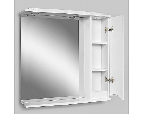 Santeh-Crystal.ru: Зеркало со шкафом AM.PM Like 80 R M80MPR0801WG с подсветкой Белый Приобрести Зеркало со шкафом AM.PM Like 80 R M80MPR0801WG с подсветкой Белый в магазине сантехники Santeh-Crystal.ru