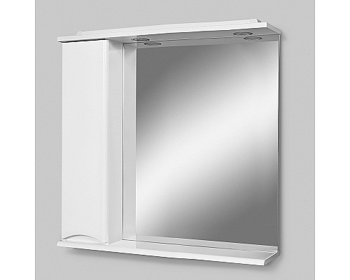 Santeh-Crystal.ru: Зеркало со шкафом AM.PM Like 80 L M80MPL0801WG с подсветкой Белый Купить Зеркало со шкафом AM.PM Like 80 L M80MPL0801WG с подсветкой Белый в магазине сантехники Santeh-Crystal.ru