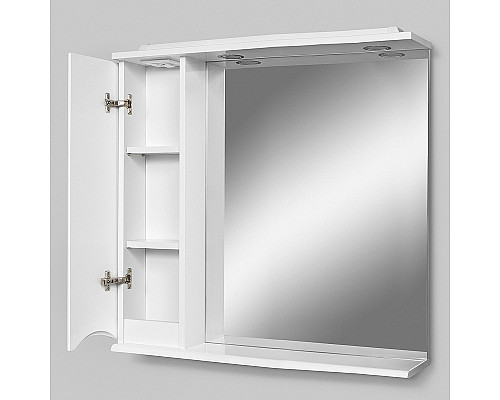 Santeh-Crystal.ru: Зеркало со шкафом AM.PM Like 80 L M80MPL0801WG с подсветкой Белый Купить Зеркало со шкафом AM.PM Like 80 L M80MPL0801WG с подсветкой Белый в магазине сантехники Santeh-Crystal.ru