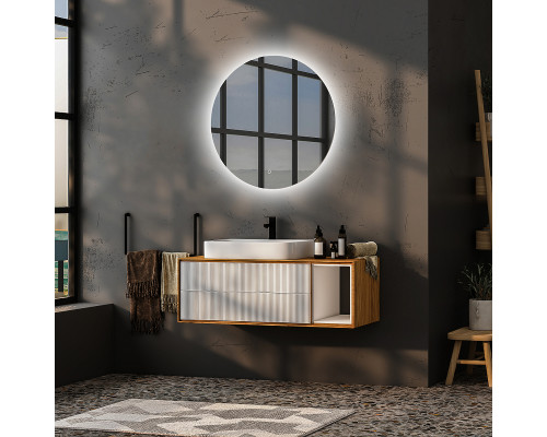 Зеркало Abber Mond 77 AG6202SL-0.77 с подсветкой с сенсорным выключателем и диммером