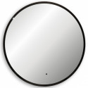 Зеркало Abber Mond 77 AG6204SCB-0.77 с подсветкой Черное с бесконтактным выключателем и диммером