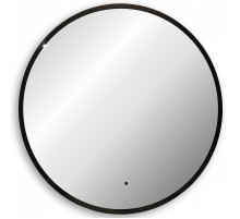 Зеркало Abber Mond 77 AG6204SCB-0.77 с подсветкой Черное с бесконтактным выключателем и диммером