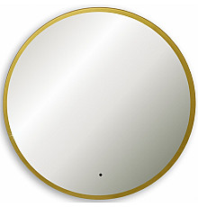 Зеркало Abber Mond 77 AG6204SCG-0.77 с подсветкой Золото с бесконтактным выключателем и диммером