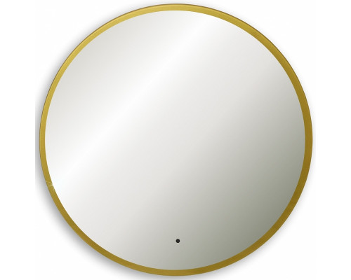 Зеркало Abber Mond 77 AG6204SCG-0.77 с подсветкой Золото с бесконтактным выключателем и диммером