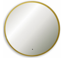 Зеркало Abber Mond 100 AG6204SCGL-1.0 с подсветкой Золото с бесконтактным выключателем и диммером