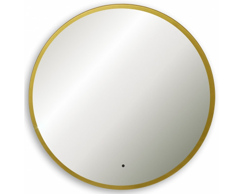 Зеркало Abber Mond 100 AG6204SCGL-1.0 с подсветкой Золото с бесконтактным выключателем и диммером