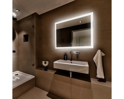 Зеркало Abber See 120 AG6107SXL-1.2 с подсветкой с сенсорным выключателем и диммером