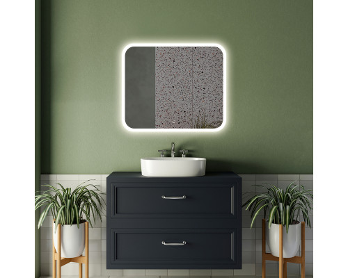 Зеркало Abber See 80 AG6109S-0.8 с подсветкой с сенсорным выключателем и диммером